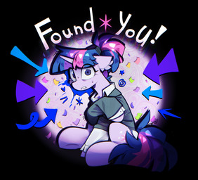 bodily_fluids cheek_frill clothing confetti dress eye_bags female feral hair horn inner_ear_fluff nervous ponytail solo sweat sweatdrop tuft lerkfruitbat friendship_is_magic hasbro my_little_pony mythology twilight_sparkle_(mlp) equid equine mammal mythological_creature mythological_equine unicorn hi_res