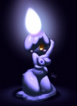 alternate_species blue_nipples blush breasts candle female fire genitals humanoidized nipples not_furry nude pokemorph purple_nipples pussy simple_background solo elpatrixf nintendo pokemon generation_5_pokemon humanoid litwick living_candle pokemon_(species) 2013 digital_media_(artwork)