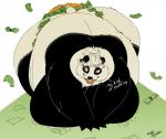 anthro bear big_breasts big_butt breasts butt facial_piercing female huge_breasts huge_butt money nose_piercing nose_ring obese overweight panda piercing riis text tongue tongue_out yellow_eyes
Rating: Safe
Score: 2
User: Ko-san
Date: February 10, 2014