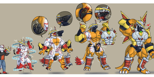 abs anal anal_penetration anthro armor balls big_muscles bodily_fluids body_size_growth bulge clothing cock_gag dildo dildo_in_ass dildo_insertion erection expansion flexing flexing_bicep gag gauntlets genital_expansion genital_growth genitals gloves growth handwear heart_symbol humanoid_genitalia humanoid_penis latex latex_clothing male mask mask_transformation melee_weapon muscle_growth muscular muscular_anthro muscular_arms muscular_male nipples object_in_ass oral oral_penetration pecs penetration penis penis_expansion penis_growth plug_(sex_toy) plug_insertion scale_growth scales sex_toy sex_toy_in_ass sex_toy_insertion simple_background size_transformation solo species_transformation sword tail torn_clothing transformation transformation_sequence vein veiny_muscles veiny_penis weapon x-ray_view regulartf bandai_namco digimon mythology canid canine digimon_(species) dragon fox mammal mythological_creature mythological_scalie scalie victorygreymon 2025 absurd_res digital_drawing_(artwork) digital_media_(artwork) hi_res sequence