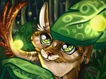 curiosity dream female feral forest green_eyes leaf magic mystery outside plant quadruped solo tree wings wonderland fennefox ambient_arthropod ambient_insect arthropod beetle domestic_ferret elateroid firefly insect mammal mustelid musteline true_musteline unknown_species weasel 4:3 wallpaper