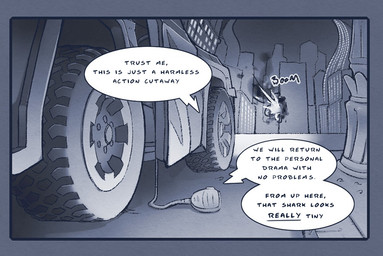 building car explosion sound_effects speech_bubble text vehicle zero_pictured rockbottomfeeder disney zootopia 2016 comic english_text