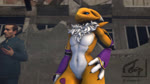 3_fingers anthro armwear athletic blue_eyes breasts chest_tuft city clothing detailed_background duo featureless_breasts featureless_crotch female fingers flat_chested fur gesture hand_on_hip light male navel outside ruins smile solo_focus tuft karouart bandai_namco digimon half-life valve citizen_(half-life_2) canid digimon_(species) human mammal renamon 16:9 2022 3d_(artwork) 3d_animation animated digital_media_(artwork) hi_res high_framerate lighting no_sound short_playtime signature source_filmmaker_(artwork) webm widescreen