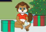 3_toes animal_genitalia animal_penis anthro baby balls barefoot biped black_nose blue_eyes bodily_fluids brown_body brown_fur brown_hair brown_pawpads canine_genitalia canine_penis christmas_tree clothed clothing detailed_background diaper erection feet fur genital_fluids genitals gift hair half-closed_eyes holidays inside knot living_room looking_pleasured male masturbation multicolored_body multicolored_fur narrowed_eyes navel night on_ground open_diaper osbodav partially_clothed pawpads peeing penile penile_masturbation penis plant red_penis shirt short_hair shota sitting solo tail tail_motion tailwag toes toony topwear tree unclean_diaper urine used_diaper watersports wet_diaper wetting white_body white_fur window young young_anthro cyrusthecat christmas canid canine canis domestic_dog mammal 2d_animation animated loop short_playtime