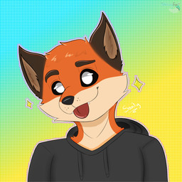 anthro black_clothing black_hoodie black_sclera black_topwear brown_ears clothed clothing fangs fur hoodie looking_at_viewer male orange_body orange_fur teeth tongue tongue_out topwear white_eyes snowyfox69 canid canine fox mammal 1:1 hi_res