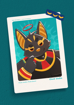 anthro banana black_body black_fur food fruit fur gesture halo hand_gesture male plant pointing pointing_at_self polaroid_photo red_eyes smile smiling_at_viewer smirk smirking_at_viewer solo tape littlehyper egyptian_mythology middle_eastern_mythology mythology pixile_studios super_animal_royale anubis chonk_unabis_(littlehyper) anubian_jackal canid canine canis deity jackal mammal super_anubis_(sar) super_wolf_(sar) hi_res