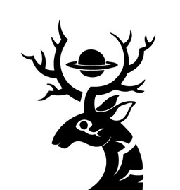 ambiguous_gender antlers eye_markings feral fur fur_markings horn markings neck_markings planet planet_rings saturn_(planet) side_view silhouette simple_background solo white_background sunnyclockwork scp_foundation saturn_deer deer mammal 2015 black_and_white digital_drawing_(artwork) digital_media_(artwork) headshot_portrait low_res monochrome portrait