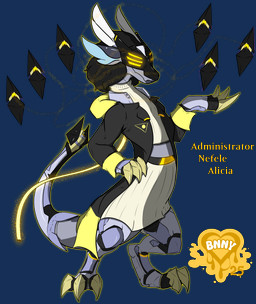 anthro claws clothing cybernetic_arm cybernetic_attachment cybernetic_hand cybernetic_leg cybernetic_limb cybernetic_tail cybernetics emanata female hand_on_hip horn machine mask scales semi-anthro solo standing wings succubusbnny mythology nefele_(succubusbnny) dragon eastern_dragon mythological_creature mythological_scalie scalie absurd_res alpha_channel hi_res