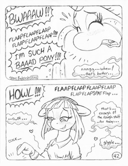 anthro blush blush_lines bodily_fluids butt_slap click clicking clothed clothed_anthro clothed_female clothing crying dialogue duo eyelashes female fully_clothed fully_clothed_anthro fully_clothed_female horn humiliation sadism salon self_degradation slap spa spanking speech_bubble sweat tears text torture unicorn_horn verbal_degradation whipping yelling circe_(artist) friendship_is_magic hasbro my_little_pony mythology blue_nile_(mlp) rarity_(mlp) earth_pony equid equine horse mammal mythological_creature mythological_equine pony unicorn comic english_text monochrome