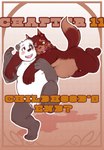 anthro balls black_body blush duo genitals male male/male moobs overweight overweight_male penis text white_body gazpacho bear canid canine canis domestic_dog giant_panda mammal 2010 archived_source comic english_text hi_res