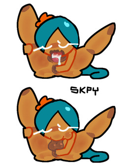 autocunnilingus autofellatio female herm intersex licking masturbation oral oral_masturbation penile penile_masturbation self_lick solo tongue vaginal vaginal_masturbation snarkypastry cookie_run