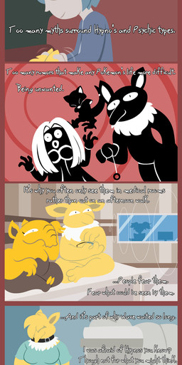 bangs big_nose blonde_hair blue_hair claws collar female fur furniture gown group hair laboratory lips male male/female overweight overweight_female pendulum puppet purple_body purple_skin silhouette snout sofa tail text thick_lips white_body white_fur yellow_body yellow_fur shane_frost nintendo pokemon yu-gi-oh! abra drowzee generation_1_pokemon human humanoid hypno_(pokemon) jynx mammal pokemon_(species) absurd_res comic english_text hi_res long_image tall_image