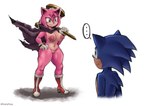 anthro big_breasts blue_body boots breasts cape clothing duo female female_anthro footwear fur hair hammer male male/female male_anthro nipples nude pink_hair shoes simple_background thick_thighs tools ruddyrzaq sega sonic_the_hedgehog_(film) sonic_the_hedgehog_(series) amy_rose sonic_the_hedgehog eulipotyphlan hedgehog mammal absurd_res hi_res