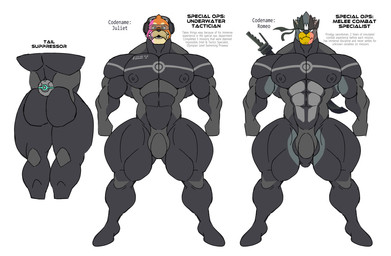 anthro black_body bulge butt clothing dronesuit duo hammerspace male melee_weapon military_uniform muscular muscular_male nipple_outline pokemon_clothing rear_view spread_legs spreading stealth stealth_suit sword sword_on_back tactical_gear text uniform weapon weapon_on_back tiburalgo nintendo pokemon aquatic buizel generation_4_pokemon generation_8_pokemon legendary_pokemon mammal pinniped pokemon_(species) seal urshifu hi_res