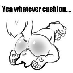 ambiguous_gender anthro anus big_butt blush butt butt_focus duo facesitting feet fur genitals glistening glistening_butt hair hindpaw nude pawpads paws sex simple_background sitting_on_another smile tail text tongue white_background smittenpuppy canid canine mammal mephitid skunk 1:1 digital_media_(artwork) english_text meme monochrome reaction_image sketch