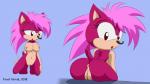 anthro anus biped breasts butt female genitals hair looking_back nipples nude pussy simple_background sitting solo frost_norde sega sonic_the_hedgehog_(series) sonic_underground sonia_the_hedgehog eulipotyphlan hedgehog mammal 16:9 2018 4k absurd_res hi_res widescreen