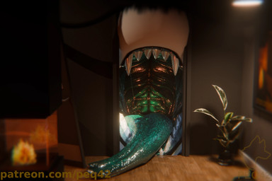 anthro apartment first_person_view inside macro male presenting_mouth size_difference solo text vore peq42 mythology aquatic dragon fish mythological_creature mythological_scalie regalfin scalie 3:2 3d_(artwork) digital_media_(artwork) hi_res url