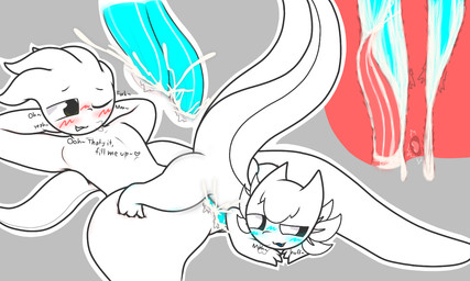 2_penises 3_toes 4_fingers anal anal_penetration animal_genitalia animal_penis anthro anthro_on_feral anthro_penetrated bestiality big_tail black_sclera blue_penis blush bodily_fluids breath cetacean_genitalia cetacean_penis cum cum_in_ass cum_in_slit cum_inside diphallism double_penetration duo ejaculation external_gills fangs feet feral feral_penetrating feral_penetrating_anthro feral_penetrating_humanoid fin fingers genital_fluids genitals gills grey_background hands_behind_head hemipenes humanoid_on_feral humanoid_penetrated internal internal_anal internal_slit larger_male larger_penetrated long_penis long_tail looking_at_another looking_at_butt looking_at_partner looking_pleasured lying male male/male male_penetrated male_penetrating male_penetrating_male moan multi_genitalia multi_penis nude nude_anthro nude_male on_back one_eye_closed orgasm penetration penis pseudo_hair sex simple_background simultaneous_orgasms size_difference slit_penetration slit_play small_dom_big_sub smaller_male spread_legs spreading steam tail tail_fin tapering_penis teeth tentacle_hair tentacles text toes touching_penis white_eyes hikiwi kiwi_(hikiwi) amphibian animal_humanoid axolotl cephalopod cephalopod_humanoid coleoid humanoid marine marine_humanoid mole_salamander mollusk mollusk_humanoid octopodiform octopus octopus_humanoid salamander digital_drawing_(artwork) digital_media_(artwork) traditional_media_(artwork)