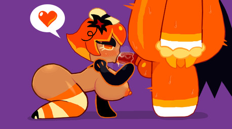 all_fours anthro anthro_penetrating anthro_penetrating_female anthro_penetrating_humanoid areola balls big_balls big_breasts big_butt big_penis black_cape black_clothing black_eyelids black_footwear black_shoes blush bodily_fluids breasts brown_body brown_breasts brown_butt brown_skin butt cape claws clothing cum cum_in_mouth cum_inside duo eyelashes faceless_anthro faceless_character faceless_male featureless_legs female female_focus female_humanoid female_on_anthro female_penetrated food footwear genital_fluids genitals glistening glistening_balls glistening_body glistening_genitalia hair humanoid_focus humanoid_on_anthro humanoid_penetrated larger_anthro larger_male legwear male male/female male_anthro male_on_humanoid male_penetrating male_penetrating_female male_penetrating_humanoid multicolored_clothing multicolored_legwear multicolored_stockings nipples oral oral_penetration orange_areola orange_balls orange_blush orange_body orange_hair orange_nipples pattern_clothing pattern_legwear pattern_stockings penetration penis penis_in_mouth plushie purple_background red_penis saliva saliva_on_penis sex shaking side_view simple_background size_difference smaller_female smaller_humanoid smaller_penetrated solo_focus speech_bubble standing stockings striped_clothing striped_legwear striped_stockings stripes sweat sweaty_arms sweaty_balls sweaty_body sweaty_genitalia sweaty_legs tapering_penis thick_thighs trembling two_tone_clothing two_tone_legwear two_tone_stockings white_speech_bubble wide_hipped_female wide_hipped_humanoid wide_hips yellow_claws pangotime cookie_run cookie_run_kingdom devsisters pompon_(cookie_run) pumpkin_pie_cookie animate_inanimate cookie_humanoid food_creature food_humanoid humanoid lagomorph leporid living_cookie living_plushie mammal rabbit 2024 digital_drawing_(artwork) digital_media_(artwork)