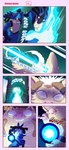 absurd_res angry asderzx attack comic dialogue duo english_text fight gaspar_(asderzx) generation_1_pokemon generation_4_pokemon hi_res lucario male male/male nintendo plant pokemon pokemon_(species) primeape scalped text tree