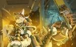 canine cat dog elh_melizée eyewear feline goggles grin hi_res holding mecha official_art red_savarin solatorobo
Rating: Safe
Score: 6
User: Bibs
Date: December 15, 2011