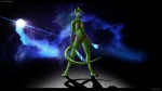 anthro bottomwear clothing female green_body green_skin melee_weapon shorts solo spotlight sword tail weapon reinkorn british_broadcasting_corporation doctor_who lizard reptile scalie silurian 16:9 2013 absurd_res digital_media_(artwork) hi_res widescreen