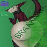 anthro big_butt bodily_fluids butt drawing fart fart_fetish gas gassy male male/male sex solo sweat archenarie sergal 1:1 absurd_res digital_media_(artwork) hi_res sketch