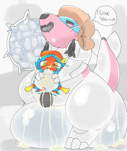 aircraft airplane anthro balls big_balls bodily_fluids clothing cum cum_inflation cum_inside cum_on_balls cum_through cumflated_belly disproportionate_genitalia duo genital_fluids genitals giant_sperm hat hat_only headgear headgear_only headwear headwear_only huge_balls hyper hyper_balls hyper_genitalia inflation lyle_li2 machine male male/male mostly_nude sex vehicle mothdayo avian bird living_machine