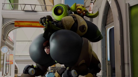 anal anal_head_gulp anal_vore anthro anus areola bodypaint bottomwear bottomwear_aside breasts burping_up_fart butt cheek_bulge clothing clothing_aside cough dominant dominant_anthro dominant_female face_paint fainting fart fart_cloud fart_fetish fart_through farting_in_mouth farting_on_another farting_on_face female female/female female_dominating_female female_human genitals horn human_on_anthro interspecies loincloth loincloth_aside looking_back machine nipples rear_view smoke smoke_ring spread_butt spreading vore vulva pyro_enthusiast sound_warning blizzard_entertainment overwatch d.va_(overwatch) orisa_(overwatch) human mammal omnic robot taur 16:9 2026 3d_(artwork) 3d_animation animated digital_media_(artwork) short_playtime sound video widescreen