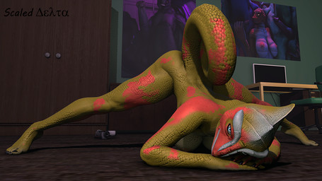 anthro ass_up blue_eyes breasts camera chair computer_monitor curled_tail female furniture genitals group group_sex inside jack-o'_pose looking_at_viewer male male/female nails nipples non-mammal_breasts non-mammal_nipples nude penis pink_body pink_scales plantigrade pose poster scales sex solo spread_legs spreading table tail video_camera wardrobe yellow_body yellow_scales scaleddelta petruz_(modeler) halo_(series) microsoft xbox_game_studios chameleon_(petruz) lizard_(petruz) snake_(petruz) alien chameleon lizard reptile sangheili scalie snake 16:9 2021 3d_(artwork) digital_media_(artwork) e621_post_recursion source_filmmaker_(artwork) widescreen
