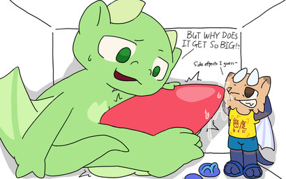 2_horns 3_toes anthro big_penis blue_arms blue_bottomwear blue_clothing blue_feet blue_footwear blue_legs blue_pants blue_tail bodily_fluids bottomwear brown_eyes claws clothing duo feet footwear genital_fluids genitals green_arms green_body green_ears green_eyes green_feet green_legs green_tail hands_behind_head head_horn horn huge_penis hyper hyper_genitalia hyper_penis light_horn light_wings macro male monotone_horn multicolored_body nude pants penis penis_on_face pink_penis plantigrade precum precum_on_face shirt size_difference smile smooth_horn speech_marker standing tail tapering_penis text toes topwear tremble_spikes wing_claws wings yellow_clothing yellow_ears yellow_head yellow_shirt yellow_topwear nomani_int32 european_mythology mythology nomani_(nomani_int32) wasabi_(nomani_int32) dragon mythological_creature mythological_scalie scalie western_dragon wyvern 16:10 japanese_text widescreen brother_(lore) brothers_(lore) incest_(lore) sibling_(lore)