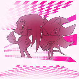 >:( accessory against_chest alternate_universe anklet anthro arm_stripes arms_around_head arms_around_partner arms_around_torso bent_leg bent_legs black_nose blinking boxing_gloves bracelet chest_markings chest_tuft clothing crossed_arms curling_tail duo ear_markings ears_back ears_up eye_markings eyebrow_ridge eyebrows eyelashes eyes_closed eyes_closing fangs fist fist_on_hip fur furrowed_brow glistening glistening_eyes glistening_nose gloves grasping_hands hair hair_accessory hair_tie hand_held hand_on_arm hand_on_back hand_on_cheek hand_on_chin handwear head_tilt holding_out_hand hug jagged_tail jewelry kiss_on_forehead kiss_on_lips kissing leaning leaning_sideways leg_stripes long_hair looking_into_eyes male male/male markings open_hand outstretched_hand pink_background pivoted_ears pointy_nose prehensile_tail quills_(anatomy) raised_eyebrows raised_head simple_background smile smiling_at_another smiling_at_partner spikes spiky_hair stepping striped_body striped_fur striped_hair striped_markings striped_tail stripes tail tail_markings teeth translucent translucent_body tuft turning white_background wide_chest diana_g sega sonic_the_hedgehog_(series) knuckles_the_echidna shadow_the_hedgehog black_arms_(sonic) echidna eulipotyphlan hedgehog hybrid mammal monotreme 1:1 animated no_sound short_playtime webm