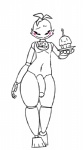 anthro bib big_penis black_sclera blush candle crossgender cupcake flaccid food genitals humanoid_genitalia humanoid_penis looking_at_viewer machine male navel nude penis smile solo text wide_hips sangelia five_nights_at_freddy's five_nights_at_freddy's_2 scottgames cupcake_(fnaf) toy_chica_(fnaf) android avian bird chicken galliform gallus_(genus) phasianid robot english_text