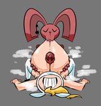 4_fingers animal_hood anthro anthro_on_top big_breasts big_penis black_clothing black_footwear black_nose black_shoes blonde_hair bodily_fluids breast_grab breast_play breast_suck breasts clenched_teeth clothing duo ear_piercing erection eyes_closed female female_human female_on_anthro female_on_bottom fingers floppy_ears footwear fur genital_fluids genitals glans glistening glistening_arms glistening_bodily_fluids glistening_breasts glistening_genital_fluids glistening_precum glistening_thighs grey_background hair hand_on_breast headgear headwear holding_breast huge_breasts human_on_anthro human_on_bottom humanoid_genitalia humanoid_penis interspecies larger_female larger_human leaking_precum legwear light_body light_breasts light_skin lying male male/female male_anthro male_on_human male_on_top mostly_nude_female mostly_nude_human musk musk_clouds nipples on_back on_bottom on_ground on_top penis penis_between_breasts piercing pink_nipples precum precum_from_penis red_body red_ears red_fur red_glans red_penis sex simple_background size_difference smaller_anthro smaller_male socks sucking sweat sweaty_arms sweaty_body sweaty_breasts sweaty_face sweaty_skin teeth thigh_highs thigh_socks titfuck vein veiny_penis white_clothing white_footwear white_headgear white_headwear white_hood white_legwear white_socks white_thigh_highs white_thigh_socks bav adventure_time cartoon_network fionna_the_human thober_(bav) human lagomorph leporid mammal rabbit 2024 digital_drawing_(artwork) digital_media_(artwork) shaded