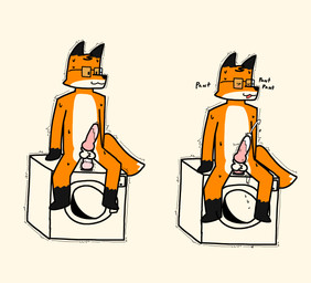 :3 anal anal_masturbation anal_orgasm anal_penetration animal_dildo animal_genitalia animal_penis animal_sex_toy anthro bodily_fluids canine_dildo canine_genitalia canine_penis cum cum_drip cum_on_penis cumshot dildo dripping ejaculation eyewear genital_fluids genitals glasses hands-free knot male masturbation nerd nude nude_anthro object_in_ass orgasm penetration penis precum precum_on_penis sex_toy sex_toy_in_ass sex_toy_insertion simple_background solo sweat vein veiny_penis foxfreeguy charlie_(foxfreeguy) canid canine fox mammal hi_res