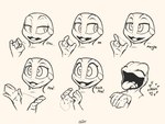 anthro aroused aroused_smile big_mouth_(anatomy) dialogue diamond_pupils fellatio_gesture gesture heart_pupils male open_mouth profanity solo suggestive suggestive_gesture text tongue tongue_out unimpressed ebvert hinato_(wayesh) amphibian frog 4:3 english_text hi_res monochrome andromorph_(lore)