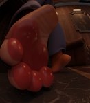 4_toes anthro clothed clothing feet female foot_fetish foot_focus fur humanoid_feet macro orange_body orange_fur pawpads paws plantigrade soles solo toes cynthiaacid kaylafox_(modeler) dreamworks the_bad_guys diane_foxington canid canine fox mammal 3d_(artwork) absurd_res blender_(artwork) digital_media_(artwork) hi_res
