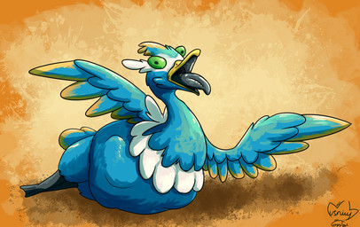 abdominal_bulge ambiguous_gender ambiguous_prey avian_feet beak blue_body facial_markings feathered_crest feathered_wings feathers feet feral feral_pred green_eyes head_crest head_markings male male_pred markings mask_(marking) membrane_(anatomy) open_mouth same_size_vore tail tail_feathers toes vore webbed_feet white_markings wings yellow_markings gyrotech leafysnivy nintendo pokemon fan_character thunk_(gyro) avian cramorant generation_8_pokemon pokemon_(species)