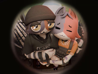 anthro armwear blurred_background bodily_fluids body_writing boots bottomless breast_jiggle breast_play breasts clitoral clitoral_rubbing close-up clothed clothing clothing_lift depth_of_field doorbell_camera duo female female/female fingering fingering_partner fishnet_clothing footwear foreshortening front_door front_view genital_fluids gesture gesturing_at_viewer graded_belly hand_gesture high-angle_view holding_breast jiggle_physics jiggling looking_at_another looking_at_partner looking_at_viewer mostly_nude nipple_fetish nipple_play nipple_pull outside outside_sex peephole pussy_rubbing rubbing sex shirt shirt_lift shoes standing standing_sex stumbling teasing topwear v_sign vaginal vaginal_fingering vaginal_fluids vaginal_fluids_on_hand writing_on_belly sanomaly epic_games fortnite cate_meowdy meow_skulls domestic_cat felid feline felis mammal 3d_(artwork) 3d_animation 4:3 animated digital_media_(artwork) hi_res no_sound short_playtime cousins_(lore) incest_(lore)