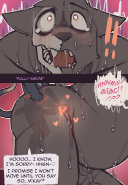 2_panel_comic ahegao anal anal_penetration anthro anus balls barazoku big_butt big_muscles big_penis black_body black_fur blush bodily_fluids bone butt dialogue duo fur genitals heart_eyes heart_symbol huge_penis humanoid_genitalia humanoid_penis hyper hyper_genitalia hyper_penis larger_male larger_penetrated looking_pleasured male male/male male_penetrated male_penetrating male_penetrating_male muscular muscular_anthro muscular_male nude penetration penile penis phasing phasing_through_another prostate prostate_penetration prostate_stimulation sex size_difference skull skull_head small_top_big_bottom smaller_male speech_bubble tail text tongue king_slabu adrian_(king_slabu) nolan_(king_slabu) american_opossum canid canine canis domestic_dog mammal marsupial spirit virginia_opossum absurd_res comic digital_media_(artwork) english_text hi_res