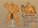 big_muscles genitals huge_muscles male muscular muscular_male nipples nude pecs penis simple_background solo text tongue tongue_out entitropy crunch_(entitropy) monster 4:3 absurd_res english_text hi_res