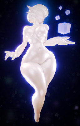 big_breasts breasts cube_(object) faceless featureless_breasts featureless_crotch female glistening glistening_body navel nude small_waist solo thick_thighs white_body wide_hips unknown_artist warfaremachine_(modeler) nintendo pokemon syn warfare_gardevoir gardevoir generation_3_pokemon humanoid pokemon_(species) 3d_(artwork) digital_media_(artwork) hi_res