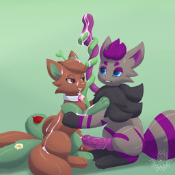 3_toes bodily_fluids collar cum cum_all_over cum_in_mouth cum_inside duo feet female feral flower_in_fur genital_fluids genitals knot male penis precum tentacles toes lewdkitten069 nintendo pokemon entro'pi fan_character tofuwu_(dirtkat) generation_1_pokemon generation_5_pokemon pokemon_(species) vulpix zorua 1:1 absurd_res hi_res