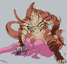 accessory ahegao anal anal_penetration anthro anus athletic athletic_anthro biceps big_butt butt claws deltoids duo female female_orgasm female_penetrated fin fingers forearm_muscles furgonomics genitals grey_background hair jewelry looking_pleasured male male/female male_penetrating male_penetrating_female multi_ear muscular muscular_male orgasm penetration penile penile_penetration penis penis_in_ass sex simple_background size_difference spade_tail tail tail_accessory tail_jewelry thick_thighs tongue tongue_out trapezius vein veiny_muscles veiny_penis wide_hipped_female wide_hips hierro_(artist) mythology cera_(ceraferis) kraggor_(maazakala) aquatic dragon fish mythological_creature mythological_scalie scalie shark absurd_res hi_res