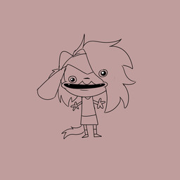 anthro clothing eye_through_hair fluffy fluffy_hair hair hair_over_eye humanoid_hands long_hair looking_at_viewer male shirt smile smiling_at_viewer solo standing tail tank_top topwear translucent translucent_hair somesacredbird nintendo pokemon fan_character riolu_(somesacredbird) generation_4_pokemon pokemon_(species) riolu 1:1 2026 digital_drawing_(artwork) digital_media_(artwork) hi_res sketch