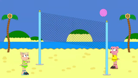 anthro apple apple_gag ball barefoot basket beach belly belly_rub big_belly black_body black_nose blonde_hair blue_eyes bottomwear breasts brown_eyes burping chomp clothed clothing cloven_hooves container cookware curled_tail ear_piercing egg_(food) eyelashes fangs feet female female_anthro female_prey flower food footwear front_view fruit frying_pan gag green_clothing green_eyes hair hand_on_belly hand_on_own_belly head_flower head_tuft heart_print heart_print_clothing heart_symbol hooves huge_belly inside_stomach internal island kitchen_utensils lettuce male male_anthro male_pred music narrowed_eyes navel net offscreen_vore on_plate one-piece_swimsuit open_mouth oral_vore outie_navel palm_tree picnic_basket piercing pink_body plant plate predator/prey purple_body purple_eyes purple_hair rock rumbling_stomach sand sandals sharp_teeth shoes slightly_chubby small_breasts smile sniffing speedo speedo_only spiral_tail sport struggling struggling_prey swimwear tail teeth thought_bubble tools topless topwear tree tuft two-piece_swimsuit vegetable volleyball volleyball_(ball) volleyball_net vore water what whistling yellow_clothing kphoria canid canine canis domestic_pig mammal suid suine sus_(pig) wolf 2025 animated long_playtime sound voice_acted