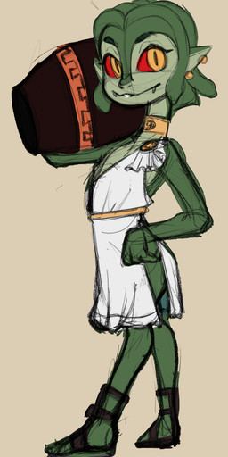 clothing collar ear_piercing ear_ring fangs female footwear greek highlights_(coloring) living_hair loli piercing pseudo_hair red_sclera ring_piercing sandals shoes simple_background smile snake_hair solo teeth toga urn yellow_eyes young sin-sational european_mythology greek_mythology mythology gorgon humanoid reptile scalie snake 2025 hi_res