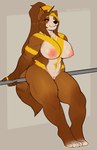 5_fingers 5_toes accessory anthro areola arm_markings arm_tuft bedroom_eyes belly belly_markings biceps big_breasts biped black_nose black_sclera blonde_hair blonde_highlights breast_markings breasts brown_body brown_claws brown_ears brown_fur brown_hair brown_tail claws countershade_fur countershade_torso countershading curvy_figure dipstick_tail elbow_tuft eyelashes feet female finger_claws finger_markings fingers front_view fur genitals glistening glistening_breasts grey_background hair hair_accessory hairpin highlights_(coloring) huge_breasts humanoid_feet humanoid_genitalia humanoid_hands humanoid_pussy innie_pussy leaning leaning_backward leaning_on_object leg_markings long_hair looking_at_viewer markings monotone_genitals multicolored_body multicolored_fur multicolored_tail muscular muscular_anthro muscular_female muscular_thighs narrowed_eyes navel nipples nude one_eye_closed pink_areola pink_nipples plantigrade ponytail pose pupils pussy quads seductive simple_background smile snout socks_(marking) soft_abs solo standing tail tail_markings thick_thighs three-quarter_view toeless_(marking) toeless_socks_(marking) toes tuft two_tone_tail voluptuous white_body white_countershading white_fur white_pupils white_pussy wide_hips wink yellow_body yellow_eyes yellow_fur yellow_markings vulpevex blizzard_entertainment warcraft bear mammal pandaren red_pandaren 2022 alternate_version_at_source colored digital_media_(artwork) full-length_portrait hi_res pinup portrait