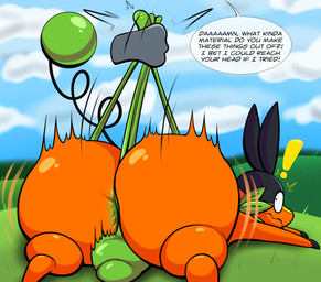 anus anus_peek big_butt bulge butt clothing clothing_pull cloud cloudy_sky detailed_bulge disembodied_hand duo exclamation_point feral grass grass_field green_anus green_clothing green_panties green_underwear huge_butt kerchief looking_back lying male motion_lines neckerchief neckwear offscreen_character on_front panties panty_pull plant sky text underwear underwear_pull wedgie yank tepigfan101 nintendo pokemon anon axel_the_tepig generation_5_pokemon pokemon_(species) tepig absurd_res english_text hi_res