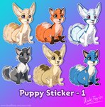 ambiguous_gender blue_body blue_eyes blue_fur feral fur group orange_body orange_fur purple_eyes text white_body white_fur young young_feral rukifox koro_(koro_kiama) racefox yumi_(yatofox) canid canine fennec_fox fox mammal true_fox english_text hi_res